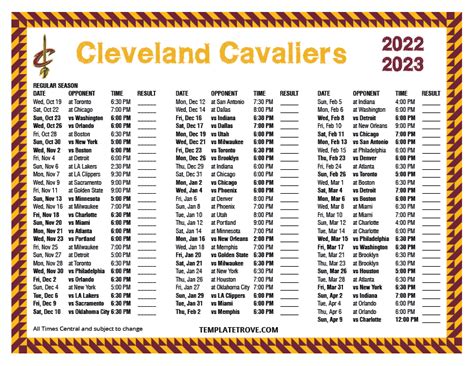 cleveland cavaliers schedule|Iba pa.